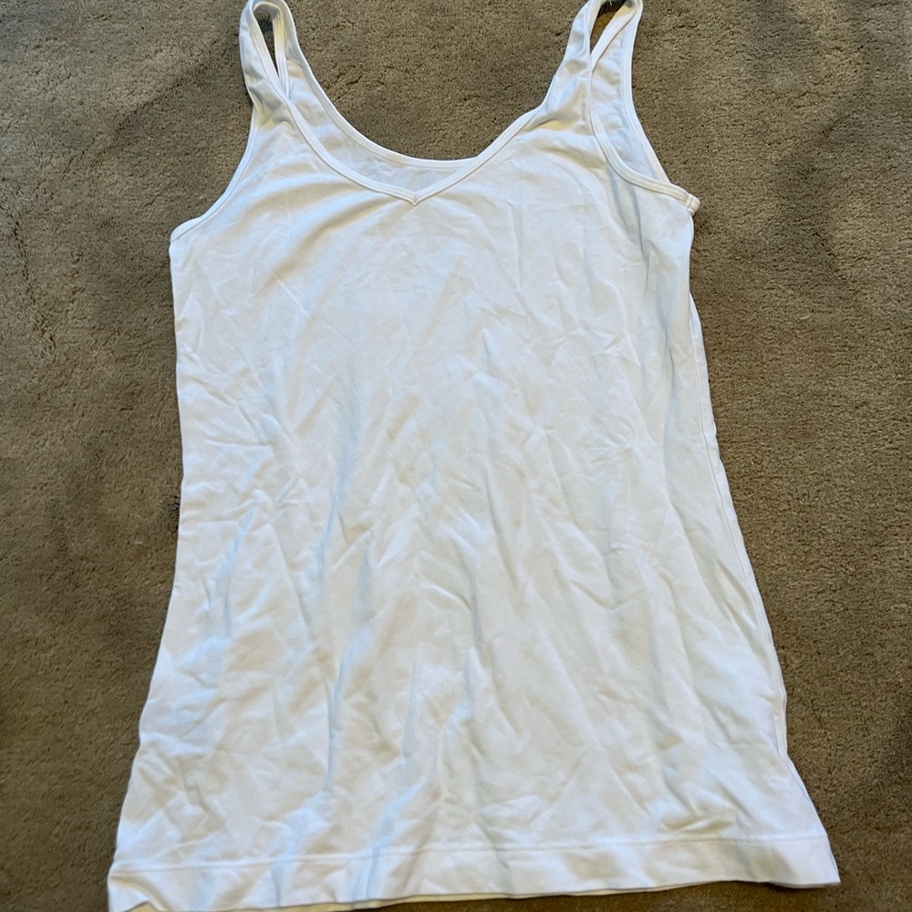 Feline Women Elegant White Tank Top